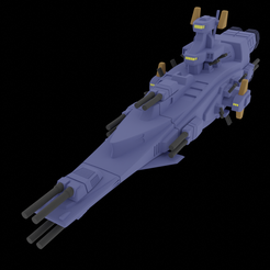 MagellanBeauty-01.png Файл STL Магелланский космический линкор Гундам・Идея 3D-печати для скачивания