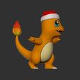 ZBrush-Document2.jpg pokemon charmander christmas