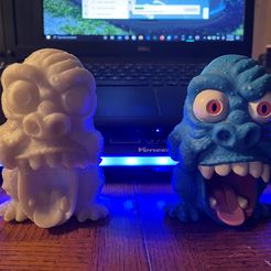 ghost.jpg STL file Ghostbusters H2Ghost's top and bottom・Design to download and 3D print
