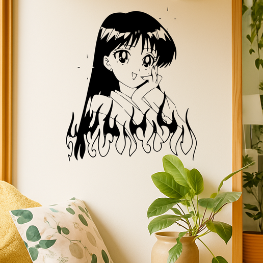 Sailor Moon - Sailor Mars Flame Symbol