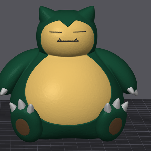 Snorlax – Multicolor Figure