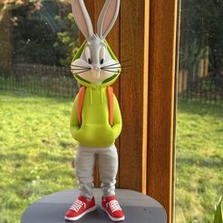 Bugs bunny urban vibes Fan art (multiparts/3mf)