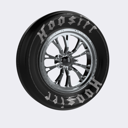 🛞 Drag Wheel COMBO Front Weld V Series 17inch 5 stud・ STL File for ・Cults