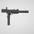 UZC-D.JPG Archivo STL Uzi Core Deluxe - 1:12 Arma de figura de acción・Design para impresora 3D para descargar