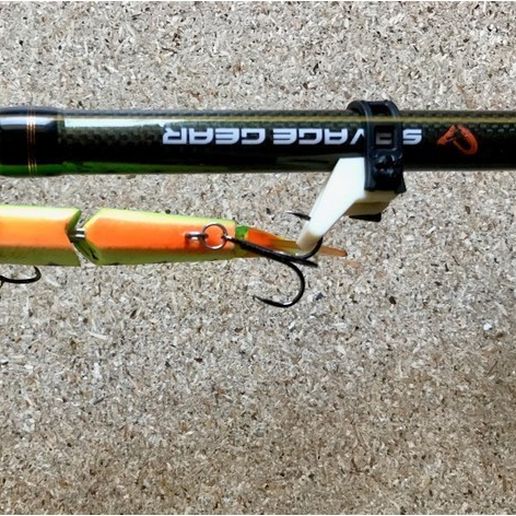 Hook Keeper for fishing rod 3D model