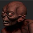 gollum 0018.jpg STL file Gollum - The Hobbit - The Lord of the Rings・3D printable model to download