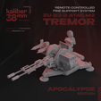 cover.png REMOTE-CONTROLLED FIRE SUPPORT SYSTEM ZU-23-2 ATAC.M2 "TREMOR" (APOCALYPSE EDITION)