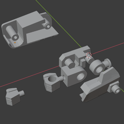 parts.png STL file Transformers Armada Sideways Arm and Leg Upgrade Kit・3D print design to download