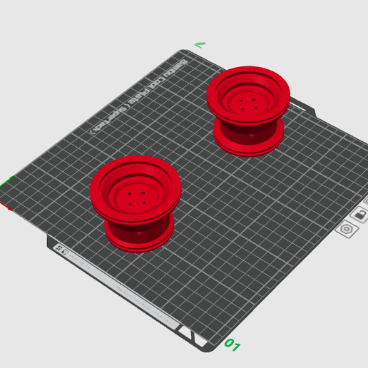 RC Traktor Felgen für einen Umbau 3D model