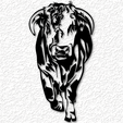 project_20230517_1434085-01.png Realistic Herford Bull wall art herford cow wall decor 2d art