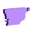 Cuerpo18.stl MAP OF ARGENTINA