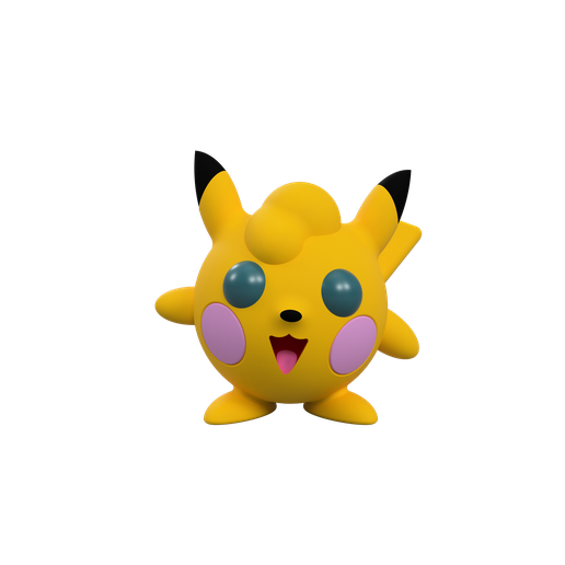 Pikapuff 3D model