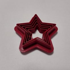 V-004-Hviezda-5-cipa-obrazok-1.jpg Descargar archivo STL Cortadores de galletas - Estrellas y casa • Plan de la impresora 3D, Klaudius3D
