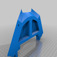 Top_Cover_B.png Anycubic Kossel Linear Plus Top Cover with Filter, Extruder & Spool Mount