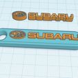 tinkercad_subaru_keychain.jpg Subaru Keychain