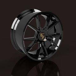 WheelLTypeV2.jpg Бесплатный STL файл Модель колеса V5・Шаблон для 3D-печати для загрузки