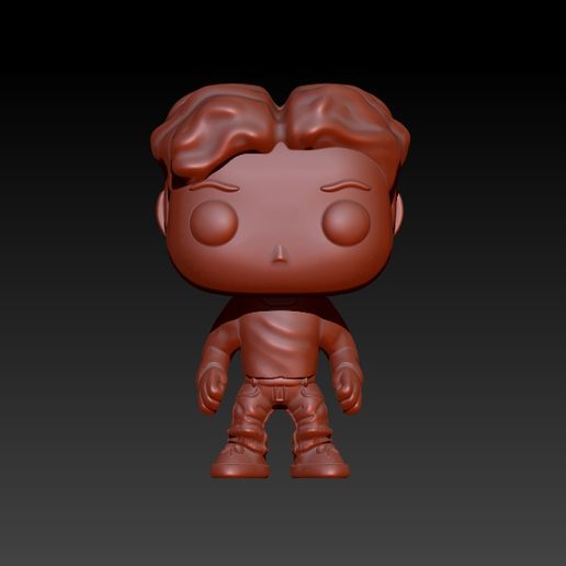 FUNKO POP BOY 3D model