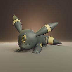 umbreon-render.jpg Pokemon - Sleeping Umbreon