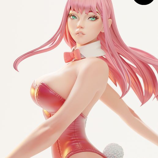 FAN_02_A16.jpg Zero Two Bunny Ver. by E.S. Monster