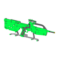 8.png BR55 - Anniversary Battle Rifle - Halo - Printable 3d model - STL + CAD bundle - Personal Use