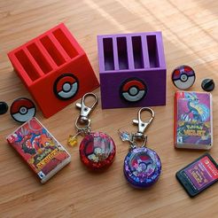 Pokémon-1.jpeg Nintendo Switch Mini Game Box Bases - Pokémon Edition