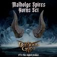 pre.jpg Fantasy Malbolge Spires Horns Set Baldurs Gate 3