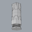 BottomLid_Perspective.png Helldivers 2 high quality booster model - solid, screw bottom or top lid!