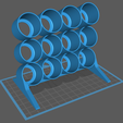 Screenshot-2023-03-13-at-10.05.58.png 12 BOTTLE - VALLEJO ARMY PAINTER PAINT RACK HOLDER, STANDALONE 4X3 - REMIX