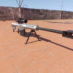 巴雷特 M82 1:1 真人大小狙击步枪