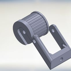 Support-for-light-separate-Assem2.jpg Bicycle front light holder