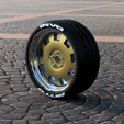 Mack-9-hole-V2-v1.png Square hole Mack Smoothie wheel and tyre combo