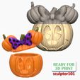 Halloween-Pie-Eyed-Minnie-Pumpkin-Head-Candy-bowl-1200x1200.jpg Halloween Pie-eyed Minnie Pumpkin Head Candy bowl 3D Printable Model