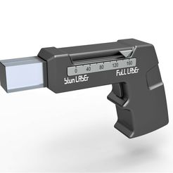 1.jpg Archivo 3D Pistola láser de los asesinos de la serie de televisión Buck Rogers in the 25th Century・Objeto imprimible en 3D para descargar, CosplayItemsRock