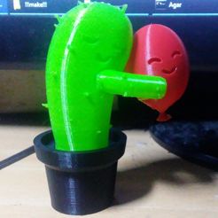 1028190247.jpg STL file huging cactus・3D printer design to download