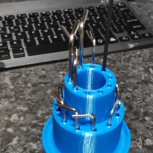 allen key stand 3D model