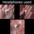 Headphones used.png Decorations for Headphones : Skull Headphones for Headphones with Flat Head