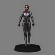 05.jpg Black Widow Quantum suit - Avengers endgame LOW POLYGONS AND NEW EDITION