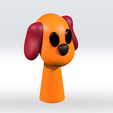 Loula3.png Sprunki OC Loula STL file 3D Model 3mf Multicolor Fanart