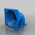 776e7e679386d60d265c6c0b1fab9d31.png E3D Style Bowden Super Cooling Adapter for 30mm to 50mm Fan!