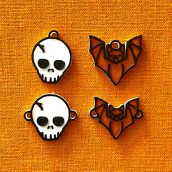375020305_210947141989819_2775457415521707794_n.jpg Archivo STL Kit de joyería de Halloween 3・Modelo para descargar y imprimir en 3D