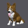 BORDER-COLLIE-02.jpg Border Collie Dog Color Figure