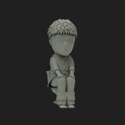 saitama-1.jpg 3D file SAITAMA CHARANKO ONE PUNCH MAN・3D printer model to download