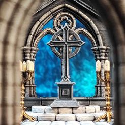 FotoDecim.jpg Free 3D file Gothic Cross・3D print model to download