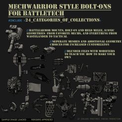 BOLT-ONS-SALES-IMAGE.jpg MechWarrior Style Bolt-ons and Accessories for Battletech