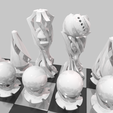 Video0090.png 3D file Design chess set - The perfect gift for a good friend・3D printable model to download, Rayjunx