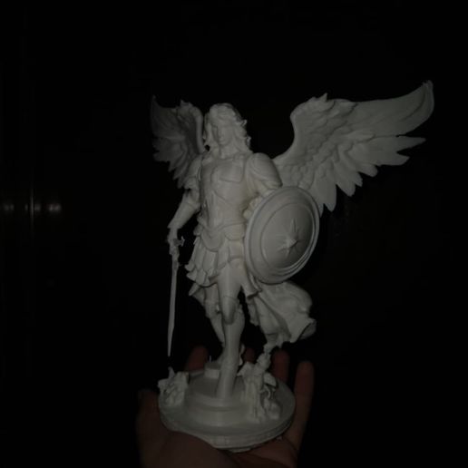 🗿 Saint Michael Archangel : St. Michael the Archangel・ STL File for 3D ...
