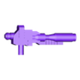 Sideswipe G1 style gun.stl Transformers WFC Siege Sideswipe / Red Alert - missile launcher + G1 style blaster gun