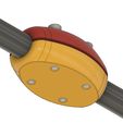 26,9_2.jpg Pipe connector 30mm clamp extension stable robust optimized optimal designer piece
