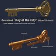 1part.jpg Oversized "Key to the City" (60cm/23.6inch)