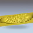 FISH4.jpg fish model of relief for cnc or 3d printing